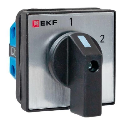 Переключатель кулачковый ПК-1-51 1п 10А "1-2" IP65 EKF pk-1-51-10-65