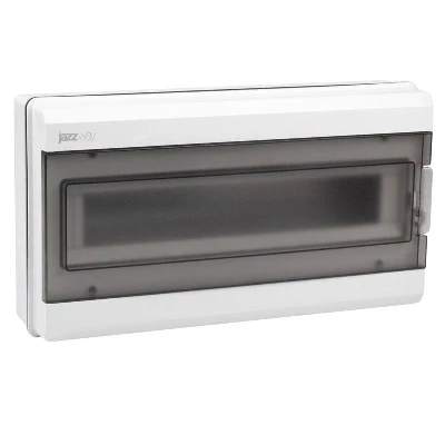 Бокс модульный накладной PDB/W 3018 GR (ЩРН-ПГ-18) IP65 пластик. Pro JazzWay 5072022