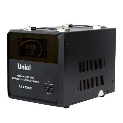 Стабилизатор напряжения RS-1 5000X 5000В.А 1ф релейный напольн. TM Uniel UL-00012858