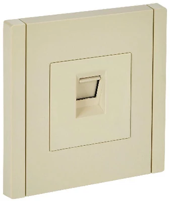 Розетка компьютерная RJ45 кат.6 FORTE&PIANO FP431 ваниль IEK FP-K10-2-K10