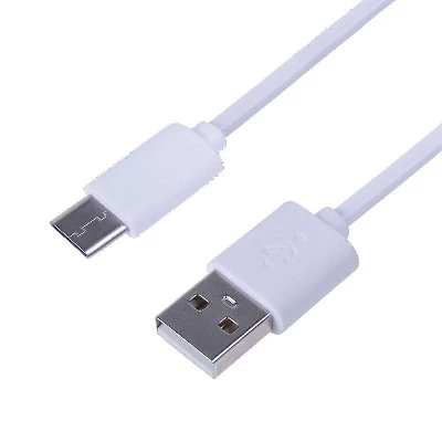 Шнур USB 3.1 type C (male)-USB 2.0 (male) 1м бел. Rexant 18-1881-1