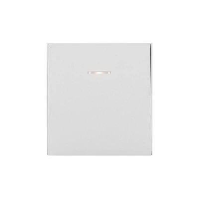 Выключатель проходной (переключатель) 1-кл. СП STRONG MIELE 10А с подсветкой жемчуг Kranz KR-78-0716-4