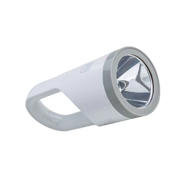 Фонарь аккумуляторный LED 5Вт + LED 19Вт аккум. 3.7В 10.8А.ч USB-шнур КОСМОС KOSAccu9105W_pearl