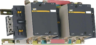 Контактор КТИ-52253 реверс 225А 230В/АС3 IEK KKT53-225-230-10