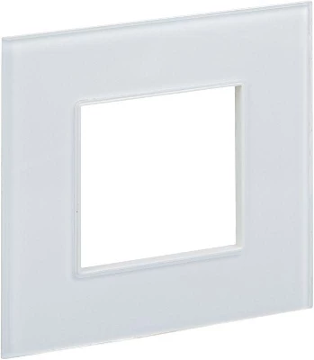 Рамка 1-м SKANDY SK-F21W стекло арктич. бел. IEK SK-M12-G-K01