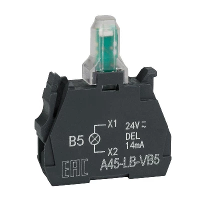 Блок световой OptiSignal D22 A45-LB-VB5 желт. 24VACDC ZBVB5 КЭАЗ 332204