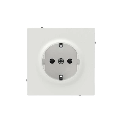 Розетка силовая KANT 2P+E без шторки бел. песок DKC 7010033