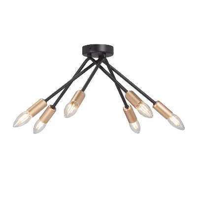 Люстра 6хЕ14 макс. 40Вт Vitaluce V3021-1/6PL