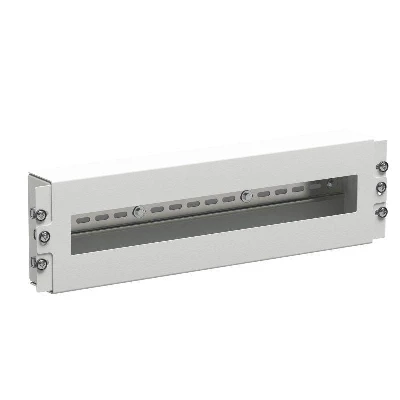 Модуль 4U с DIN рейкой для 19дюйм IT-корпусов RAL7035 DKC RGDIN04