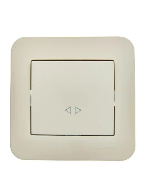 Выключатель промежуточный 1-кл.СП ASTI 10А IP20 в сборе крем. LEZARD 7081-0303-107