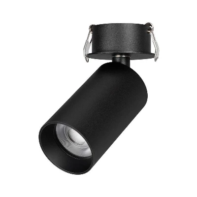 Светильник светодиодный SP-GABI-BUILT-FLAP-R50-9W Warm3000 (BK 60 deg 230В) IP40 металл Arlight 052354