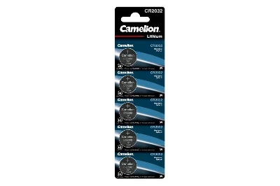 Элемент питания литиевый CR2032 BL-5 (блист.5шт) Camelion 1595