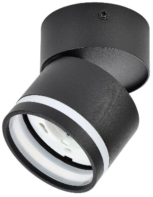 Светильник 4034 GX53 настенно-потолочный черн. IEK LT-USB0-4034-GX53-1-K02