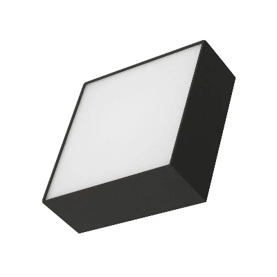 Светильник светодиодный SP-QUADRO-S175x175-16W Warm3000 BK 120 deg IP40 230В металл Arlight 034783
