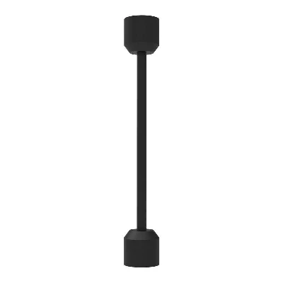 Коннектор жесткий с питанием ART-APRIORI-CON-ROD-A-L260-POWER (BK вертикальный) IP20 металл Arlight 039415