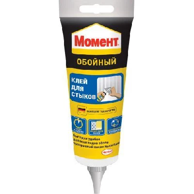 Клей для стыков и подклейки обоев 120г Момент Б0026371