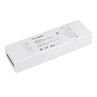 Контроллер SMART-K41-MULTI-PUSH-SUF (12-48В 5х6А RGB-MIX 2.4G) (IP20 пластик) Arlight 032988