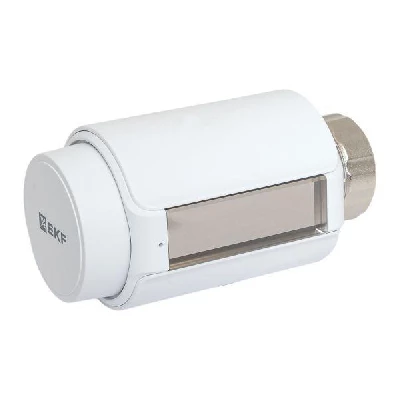 Терморегулятор умный для радиатора отопления (термоголовка) Zigbee Connect EKF ett-8