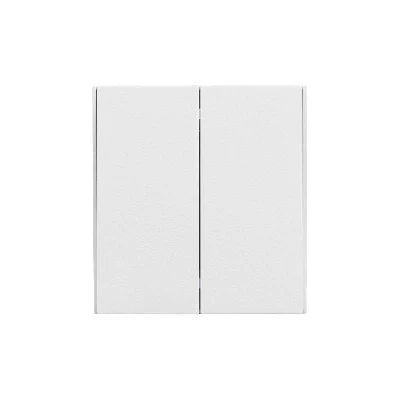 Выключатель 2-кл. СП STRONG MIELE 10А жемчуж. Kranz KR-78-0706-4