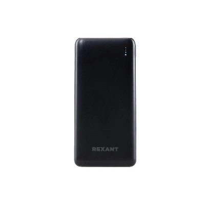 Устройство зарядное портативное Power Bank (аккумуляторная батарея) 10000мА.ч с Quick Charge и Power Delivery черн. Rexant 30-2051