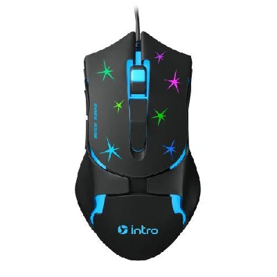 Мышь MG555 игровая проводная 800-3600dpi черн. Intro Б0060197