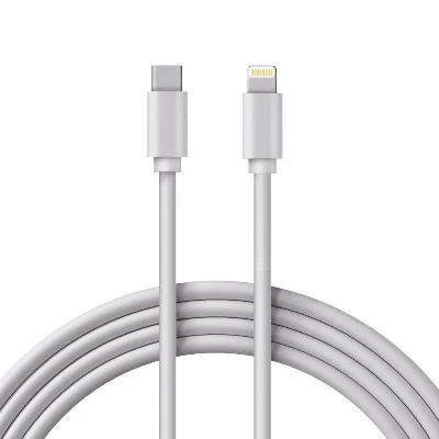Кабель Lightning - Type-C 3А 1м ПВХ бел. Rexant 18-1129