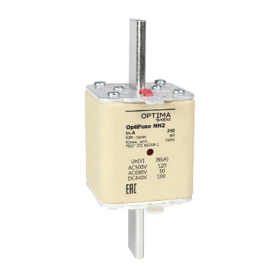 Вставка плавкая OptiFuse NH2-160-gG-УХЛ3 КЭАЗ 374951