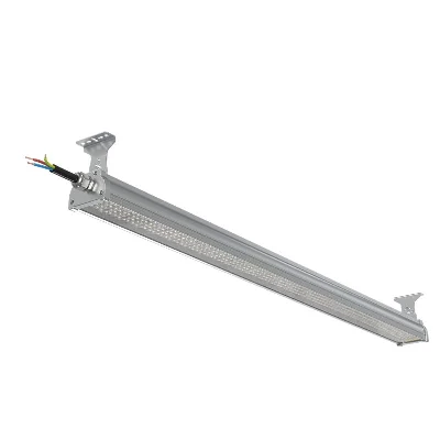Светильник светодиодный ДСП WP 24 C 120W W 840 L1200 SI CL 1280х100х85мм 120Вт 4000К IP66 пылевлагозащ. Русский Свет 27072423919