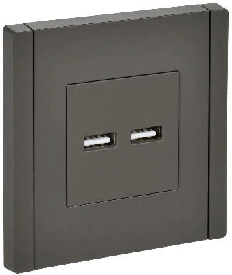 Розетка USB A+A 3.1А FORTE&PIANO FP349 сер. IEK FP-U21-D31-K03