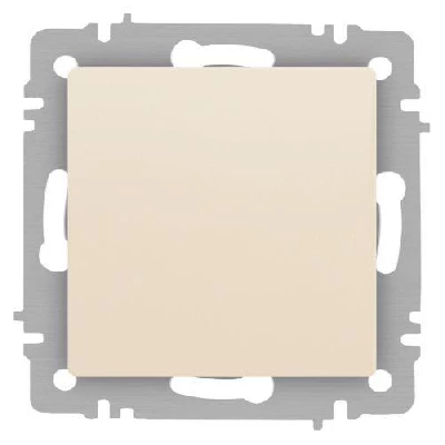 Кнопка Accent 6-109-02 10А-250В IP20 СУ сл. кость Intro Б0063606