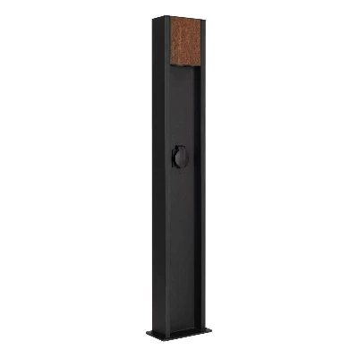Светильник LGD-SEKVOYA-BOLL-SOCKET-H900-11W Warm3000 BK 120 deg 230В 11Вт 3000К IP54 метал. Arlight 050734