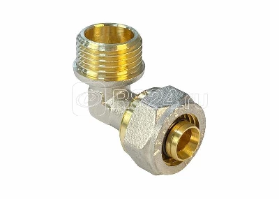 Угольник обжимной с переходом на НР 20х3/4дюйм (160/10) К VALFEX VF.353.N.020034