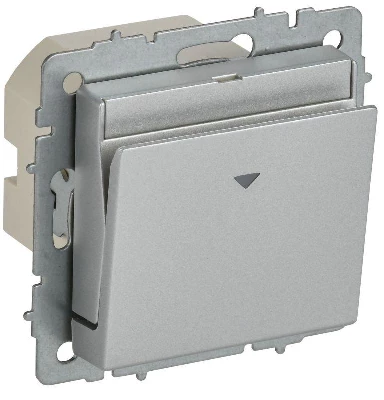 Выключатель карточный BRITE 30А ВС10-1-8-БрА механизм алюм. IEK BR-V11-0-10-K47