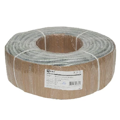Металлорукав Р3-ЦХ-15 d15мм с протяжкой (уп.100м) EKF mrzn-15-100