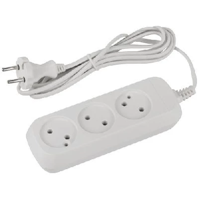 Удлинитель 3х1.5м без заземл. ШВВП 2х0.75 UDL-6-315 Greenline Эра Б0065043