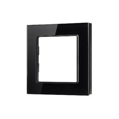 Рамка стеклянная FRM-GLARE-GS-1-BK Arlight 043787