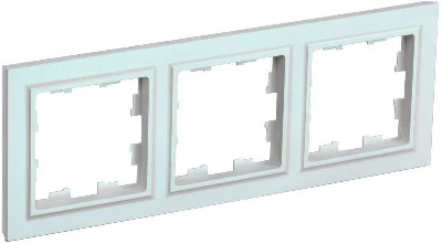 Рамка 3-м BRITE РУ-3-БрЖ жемчуж. IEK BR-M32-K36