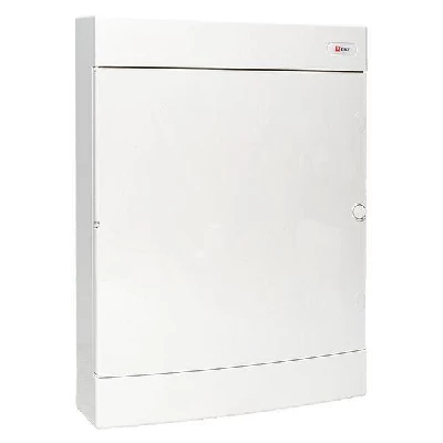 Щит распределительный навесной Unix 3х18мод. IP41 бел. дверь PROxima EKF ux-3x18-nw