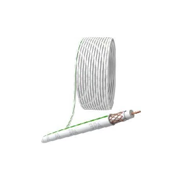 Кабель коаксиальный SAT 703 B 75 Ом Cu/(оплетка Cu 75%) PVC бел. (уп.10м) Эра Б0044613