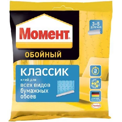 Клей обойный Классик 100г Момент Б0008053