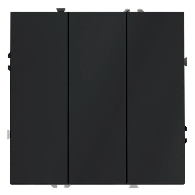 Выключатель 3-кл. СП S70 10А механизм графит Voltum VLS030107