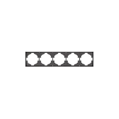 Рамка 5-м STRONG MIELE графит Kranz KR-78-0755-6