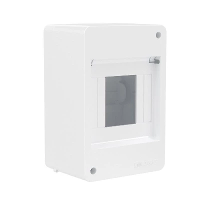 Щиток настенный Фрейм (FRAME) ЩРн-п-4 4мод. без дверцы бел. DKC F04W0W0