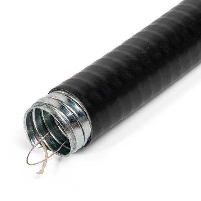 Металлорукав толстостенный МГ HEAVY DUTY 38 с протяжкой (уп.25м) Fortisflex 88407