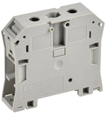 Колодка клеммная CTS ARMAFIX 70кв.мм сер. IEK YCT10-00-K03-070