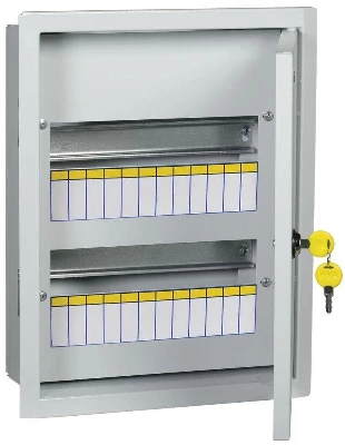 Корпус ЩРв-24 TITAN 3 395х310х120мм IP31 метал. IEK MKM14-V-24-30-T