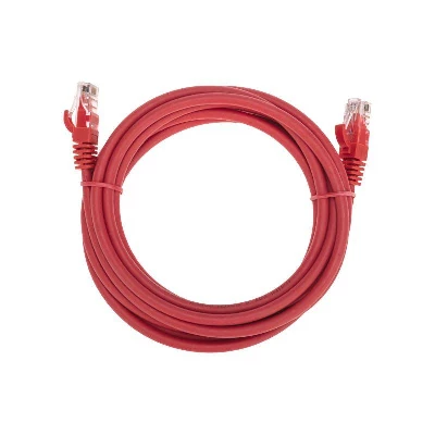 Патч-корд U/UTP CAT 6 RJ45-RJ45 26AWG LSZH красн. 3м Rexant 02-0293-3