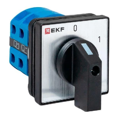 Переключатель кулачковый ПК-1-13 3п 25А "0-1" IP65 EKF pk-1-13-25-65