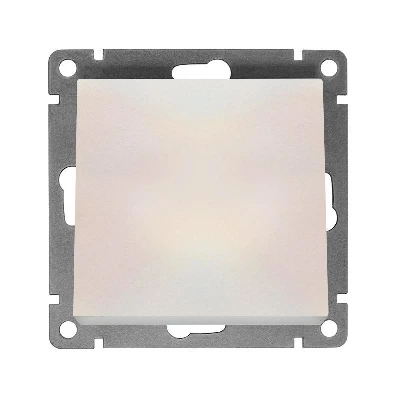 Выключатель 1-кл. СП Афина 10А IP20 механизм жемчуж. Universal A0021-OBr