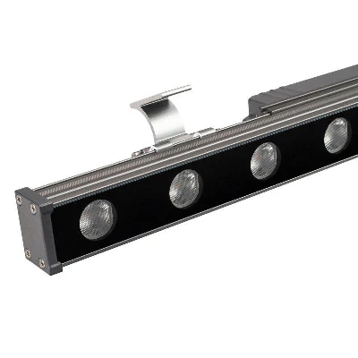 Прожектор AR-LINE-500-9W Day4000 GR 15 deg 9Вт IP65 4000К 230В линейный метал. Arlight 052892